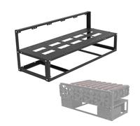 Mining Rig Frame - Steel Open Air Miner Mining Frame | Steel Open Air Miner Case Rack With Motherboard Bracket Improves GPU Flow | MiningCase - Cryptocurrency Setup