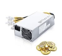 Mining Rig PSU, APW7 1800W Antminer Power Supply, Bitcoin Miner Asic, Crypto Miner Kit for Bitmain Antminer S9/L3+/A6/A7/R4/S7/E9 with 10X PCI-E 6Pin, for Bitcoin Miner Machine