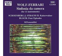Mininsemblet – Wolf-Ferrari, Schoenberg, J. Strauss II, Bloch