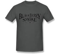 MINIOEM Men's BlackBerry Smoke Logo White T Shirt XL