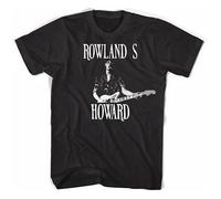 MINIOEM Rowland S Howard T Shirt Birthday Party Unisex S Black