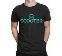 MINIOEM Scooter Techno Hard Trance English Band Men Printed T Shirt Black L