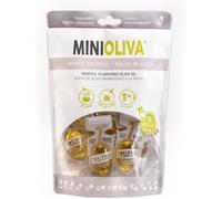MINIOLIVA White Truffle Flavored Olive Oil - 12 Convenient 8 ml Single-Serve Capsules of Premium Extra Virgin Olive Oil with Aromatic White Truffle for Gourmet Cooking and On-the-Go Use