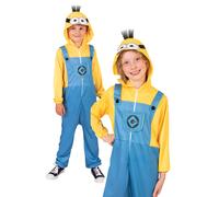 Minion Despicable Me Classic Kids Jumpsuit Book Day Minion Boys Girls Outfit