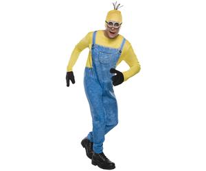 Minion Movie Kevin Basic Adult Costume STD Yellow