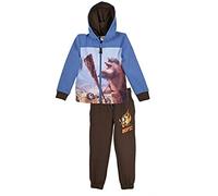 Minion Tracksuit Jogging Set Outfit Bottoms & Jacket Age 2-8 Years Boys Despicable Me Minions (4 Years, Blue)