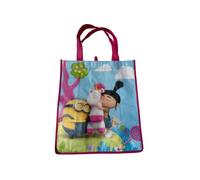 Minion with Fluffy the Unicorn Collectable Large Reusable Tote Bag