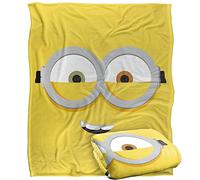Minions Blanket, 152 x 127 cm, Bob Face Silky Touch Super Soft Throw Blanket