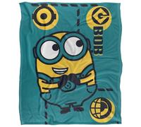 Minions Bob Green Silky Touch Super Soft Throw Blanket 91 x 147 Cm