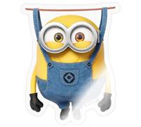 Minions Bob Hanging On The Clothesline Sticker Size S (10 x 10 cm)