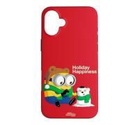 Minions Bob & Tim Holiday Happiness Case for iPhone 16 Plus