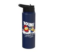 Minions Bound for The Holidays Festive Stainless Steel Insulated Water Bottle