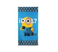 Minions Boy's Beach Towel - Blue - One Size