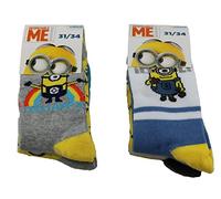 MINIONS Boys' Calf Socks Multicolour multicoloured
