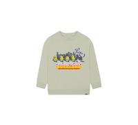 Minions Boy's Long Sleeve Sweatshirt in Green | Size: 7-8 Years Minions Green 7-8 Years