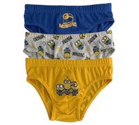 Minions Boys Pants Briefs Underwear Pack of 3 (UK, Age, 8 Years, 9 Years, Regular, Design 2)