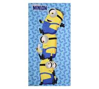 Minions Children's Microfibre Towel for Bath and Beach - Microfibre Towel for Children and Daily Use