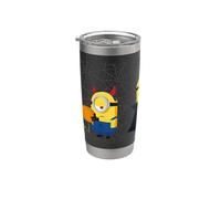 Minions Costume Web Pattern All-Over Print Stainless Steel Insulated Tumbler