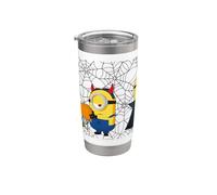 Minions Costume Web Pattern All-Over Print Stainless Steel Insulated Tumbler