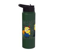 Minions Costume Web Pattern All-Over Print Stainless Steel Insulated Water Bottle