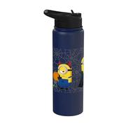Minions Costume Web Pattern All-Over Print Stainless Steel Insulated Water Bottle