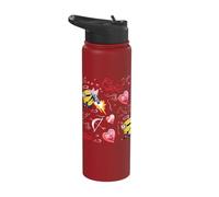 Minions Cupid All Over Print Stainless Steel Insulated Water Bottle