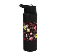 Minions Cupid All Over Print Stainless Steel Insulated Water Bottle