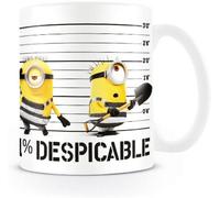 Minions Despicable Me 3 Cup white yellow black Onesize