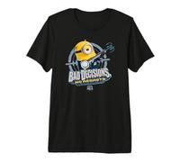 Minions Despicable Me 4 AVL Bad Decisions Premium T-Shirt