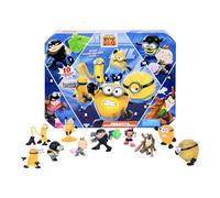 Minions Despicable Me 4 - Mega Battle Countdown Calendar | 10 2inch surprise collectible toy figures inside in the form of Mini Minion figures and other characters