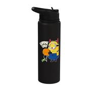 Minions Devil Stuart Gimme Candy Stainless Steel Insulated Water Bottle