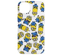 Minions Different Emotions Minions Pattern Logo Case for iPhone 14 Plus