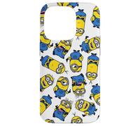 Minions Different Emotions Minions Pattern Logo Case for iPhone 14 Pro