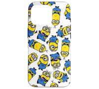 Minions Different Emotions Minions Pattern Logo Case for iPhone 16 Pro