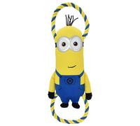Minions Dog Toys Rope Despicable ME Gru Soft Plush Dental Aid Clean Tug Play