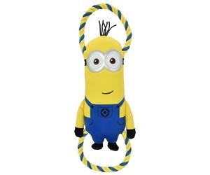 Minions Dog Toys Rope Despicable ME Gru Soft Plush Dental Aid Clean Tug Play