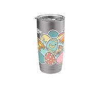 Minions Easter Eggs All Over Print Stainless Steel Insulated Tumbler