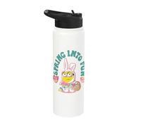 Minions Easter Spring Into Fun Stainless Steel Insulated Water Bottle