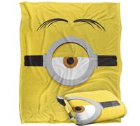 Minions Face Stuart Blanket Multicoloured (One Size)