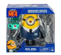 Minions Figure Despicable Me 4 Deluxe Collectible Toy 14cm Mel or Dave AVL Gift