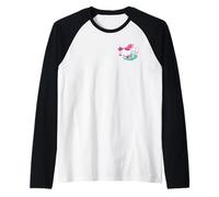 Minions Fluffy The Unicorn Front & Back Raglan Baseball Tee