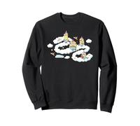 Minions Fluffy Unicorn In The Clouds Sweatshirt
