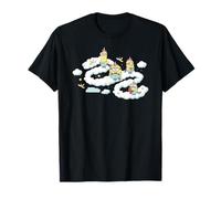 Minions Fluffy Unicorn in The Clouds T-Shirt
