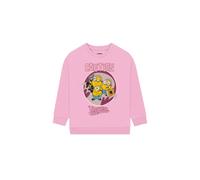Minions Girl's Monsters Sweatshirt in Pink | Size: 8-9 Years Minions Pink 8-9 Years