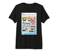 Minions Group Flight Safety Pamphlet Premium T-Shirt