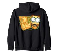 Minions Here For The Treats Bob As Tim Zip Hoodie