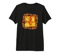 Minions Hip to Be Group Box Up Premium T-Shirt