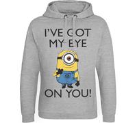 Minions I Got My Eye On You Epic Hoodie Heather-Grey