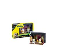 MINIONS Illumination's Monsters Mummy Temple Sound Stage, 3 to Collect and Connect to Build Your Monstrous Hollywood Production, Includes 2 Cast & Crew Mini Figures and 3 Themed Stage Props
