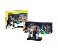 MINIONS Illumination's Monsters Backlot Studio Set, Build Your Monstrous Hollywood Production, Includes 2 Sound Stages, 6 Cast & Crew Mini Figures, and 6 Themed Stage Props